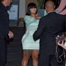 Blac Chyna Attends Kardashian Grandma MJ's 82nd Birthday Bash in San Diego, California - July 26, 2016 - 435 x 600