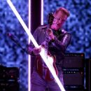Josh Homme of Queens of the Stone Age performs onstage during KROQ Almost Acoustic Christmas 2017 at The Forum on December 9, 2017 in Inglewood, California