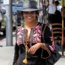 Nia Long – Out for lunch at Il Pastaio in Beverly Hills