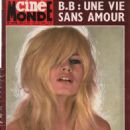 Brigitte Bardot - Cinemonde Magazine Cover [France] (22 September 1964)