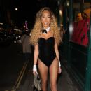 Dani Imbert – Heading to GKBarry Halloween party in London Soho - 454 x 669