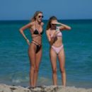 Deimante Guobyte – With Johanna Thuringer in a bikini enjoyed the sunny weather in Florida - 454 x 303