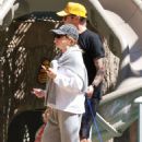 Ashley Tisdale – Seen with her family at a local Los Angeles park - 454 x 681