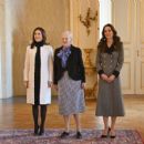 Kate Mddlwton – With Crown Princess Mary of Denmark at the Danner Crisis Centre in Copenhagen - 454 x 428