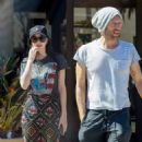Dakota Johnson – With Chris Martin go out on a coffee in Malibu - 454 x 681