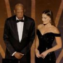 Morgan Freeman and Margot Robbie - The 95th Annual Academy Awards (2023) - 454 x 303