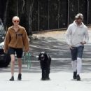 Kate Bosworth with Michael Polish out in Los Angeles