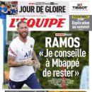 Sergio Ramos - L'equipe Magazine Cover [France] (14 July 2021)