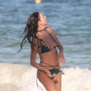 Eliza Cummings in Bikini on her honeymoon in Tulum - 454 x 585