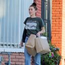 Miley Cyrus – Shopping candids in Highland Park - 454 x 636