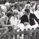 Lady Diana Spencer attends the Cartier International polo match on Smith's Lawn, Windsor, days before her wedding to Prince Charles - 26th July 1981 - 454 x 312