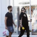 Jaimie Alexander – Seen with writer director David Raymond at a Farmers Market in Los Angeles - 454 x 630
