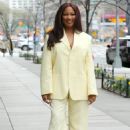 Garcelle Beauvais – In yellow pants and jacket and matching high heels in New York - 454 x 681