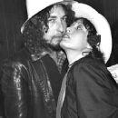 Bob Dylan and Ronee Blakelybackstage at The Roxye circa 1976 in Los Angeles, California - 443 x 800