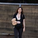 Rumer Willis – Showing her baby bump while out in Los Angeles