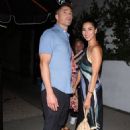 Roselyn Sanchez – With hubby Eric Winter seen at Catch Steak in West Hollywood - 454 x 698