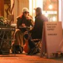 Katie Holmes – On a night dinner with a friend in New York - 454 x 303