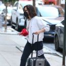 Aubrey Plaza – Checking into the Crosby hotel in New York