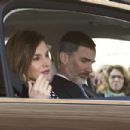 King Felipe VI of Spain, Queen Letizia of Spain attended Easter Mass in Palma  (April 1, 2018) - 454 x 302