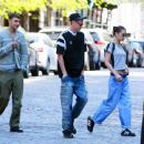 Bella Hadid – Seen after brunch with boyfriend Marc Kalman and brother Anwar Hadid - 454 x 377