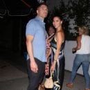 Roselyn Sanchez – With hubby Eric Winter seen at Catch Steak in West Hollywood - 454 x 684
