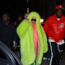 Nicki Minaj – Seen after The Late Show With Stephen Colbert in New York - 454 x 681