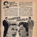 Forever Female - Movie Life Magazine Pictorial [United States] (November 1953)