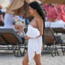 Veronica Rodriguez – In a bikini on the beach in Miami