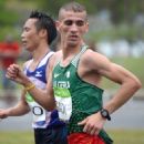 Algerian male marathon runners