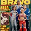 Agnetha Fältskog, Björn Ulvaeus, Benny Andersson, Anni-Frid Lyngstad - Bravo Magazine Cover [Germany] (4 July 1974)