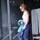 Olivia Wilde – Seen exits the gym in Los Angeles
