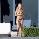 Cecilia Bolocco – In a bikini during a vacation in Miami - 454 x 324