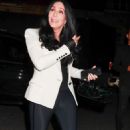 Cher steps out for dinner in Paris as fashion week comes to a close