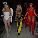 Anna Vakili – with her sister Mandi and pal Jemma Lucy attend a Halloween party - 454 x 451