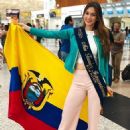 Carolina Zambrano- Departure from Ecuador for Miss Tourism World 2018 - 454 x 454