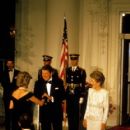 Princess Diana at the White House on November 9, 1985 in Washington, DC, USA