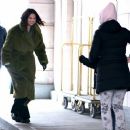 Selena Gomez – Pictured during a break from filming ‘Murders in the Building’ set in Manhattan