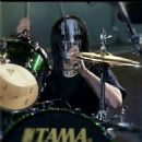 Joey Jordison, Download Festival on June 5, 2004 - 454 x 469