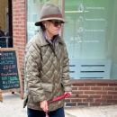 Sally Field &#8211; Seen while walking her dog in New York