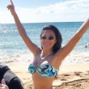 Nicole Scherzinger – In a bikini on the beach in Hawaii