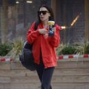 Hilaria Baldwin – Out for a coffee run in New York