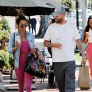 Brooke Burke – With Oliver Trevena steps out in Brentwood - 454 x 681
