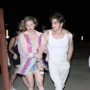 Lili Reinhart – With a mystery man at the Neon Festival – Coachella 2022 - 454 x 681
