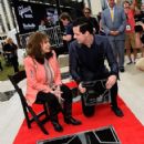 Loretta Lynn and Jack White Induction Into The Nashville Walk Of Fame on June 4, 2015 in Nashville, Tennessee.