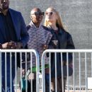 Ariana Grande – With Cynthia Erivo Arrive at Allegiant Stadium for Super Bowl in LA - 454 x 681
