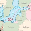 Pipelines under the Baltic Sea
