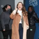 Drew Barrymore – Arrives at ‘The Late Show with Stephen Colbert’ in New York