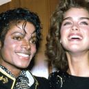 Brooke Shields and Michael Jackson