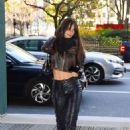 Emily Ratajkowski – In leather out in New York