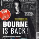 Matt Damon - Cinema Magazine Cover [Germany] (April 2016)